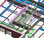 hvac coordinated shop drawing
