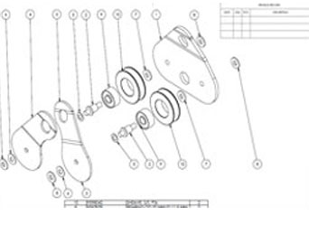 Mechanical Assembly Drawing